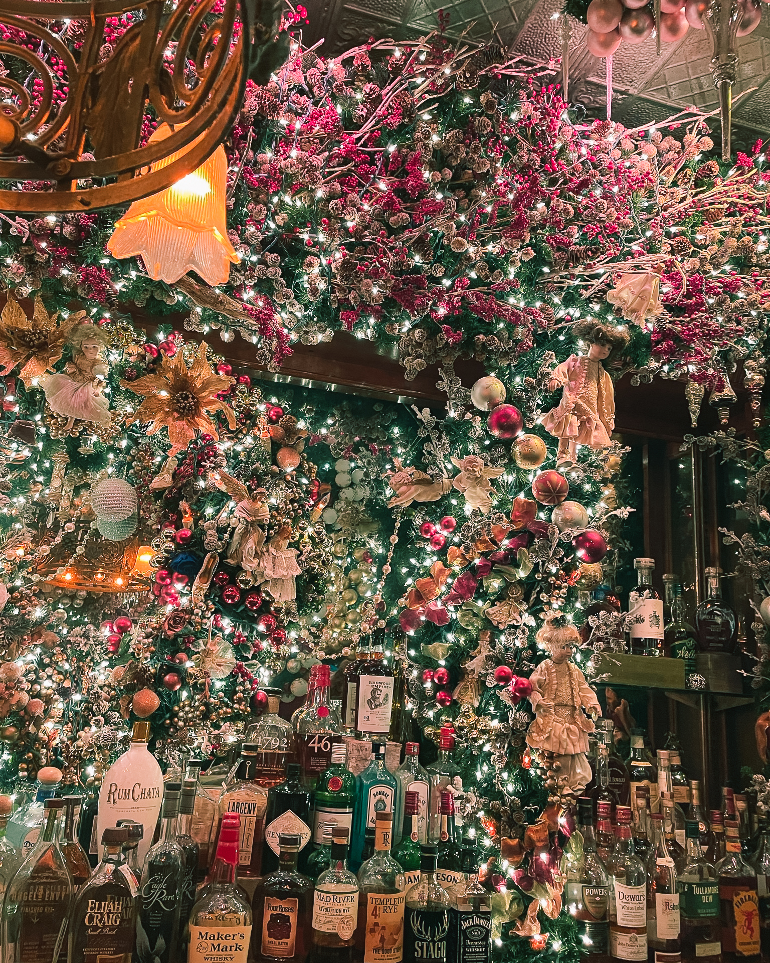 Christmas Bar Decor