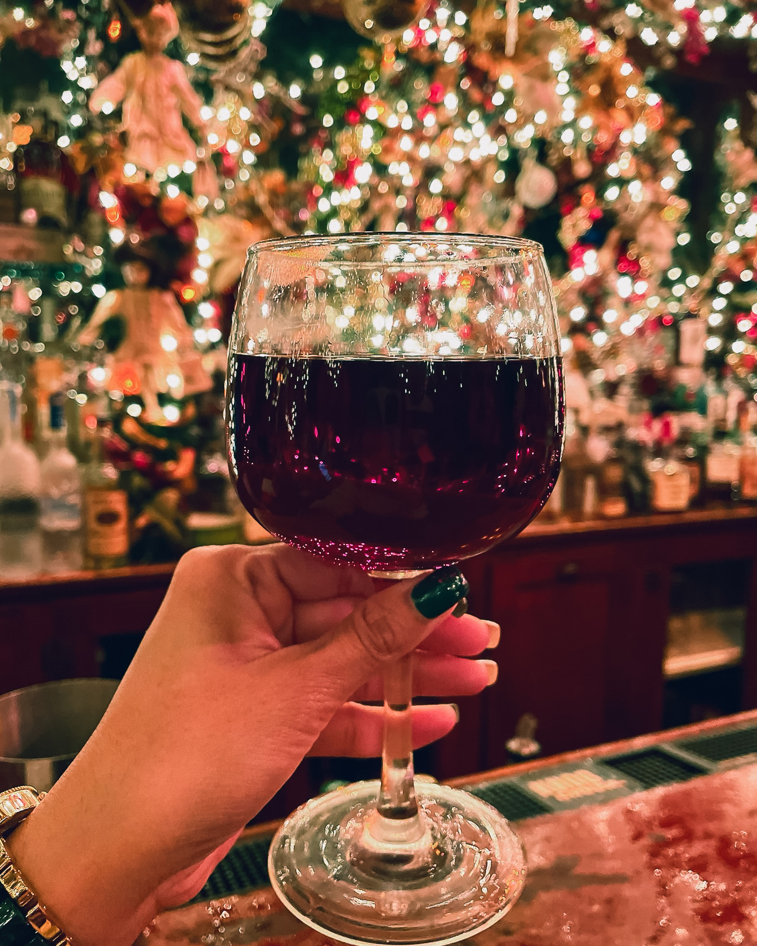 Mulled Wine at Rolfs New York